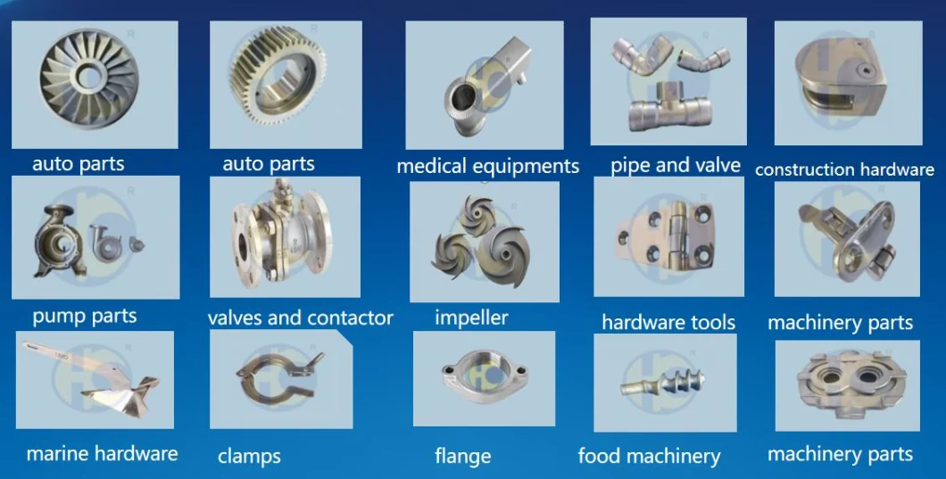 OEM Metal Stainless Steel/Alloy Steel/Carbon Steel Mining Parts Resin Sand Casting Investment Casting Lost Wax Casting Machinery Parts Spare Parts Casting