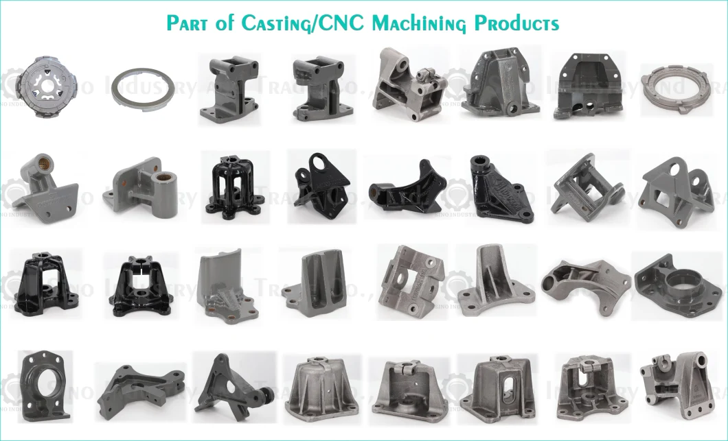 China Manufacturer Resin Sand Casting for Construction Vehicle/Agriculture/Industrial Parts