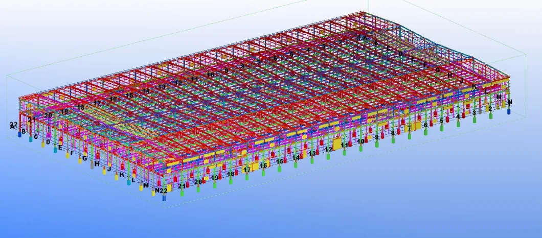 Prefabricated Steel Structure Workshopfactorywarehouseoffice Building