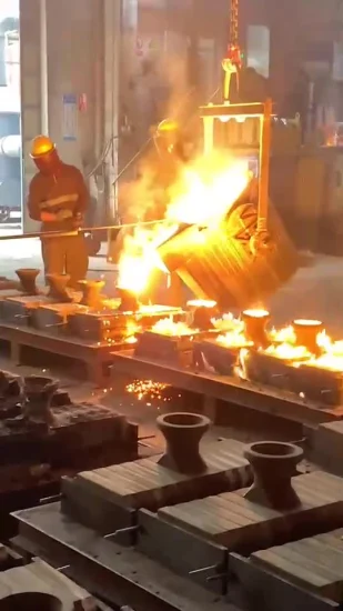 Moulage en acier résistant à l'abrasion pour machine minière